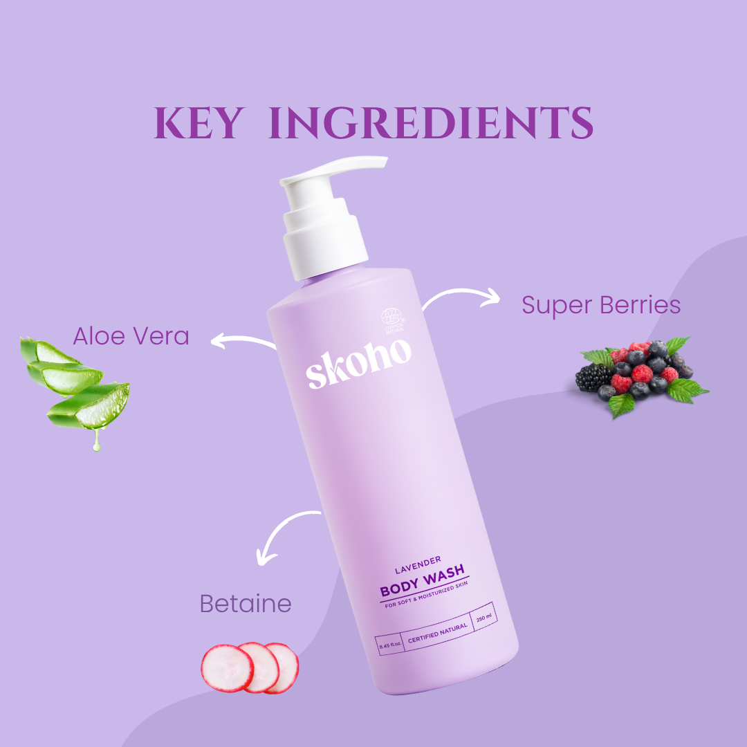 Body Wash (Lavender) : Global Award winning Formulation